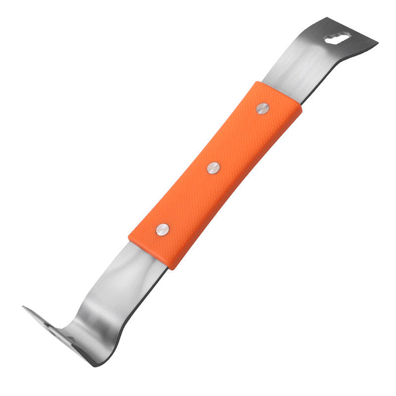 Pry Bar Stainless Steel Non-Slip Rubber Handle 27 cm