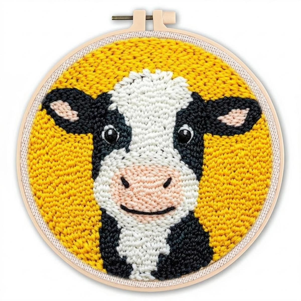 Punch Needle Embroidery Kit Beginner-Friendly Complete Set 17 Patterns