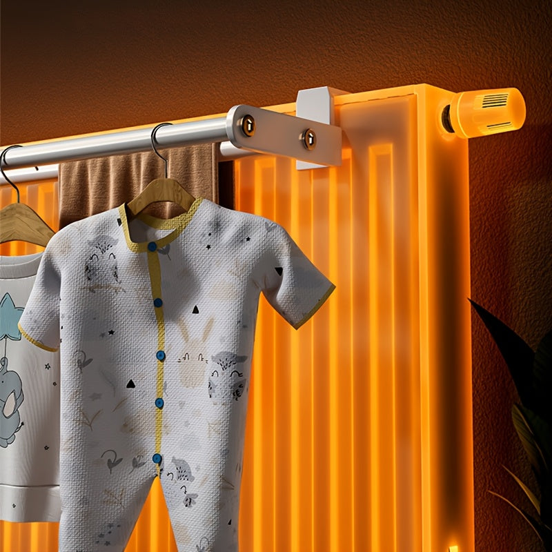 Radiator Drying Rack Foldable Two-Bar Tool-Free Assembly