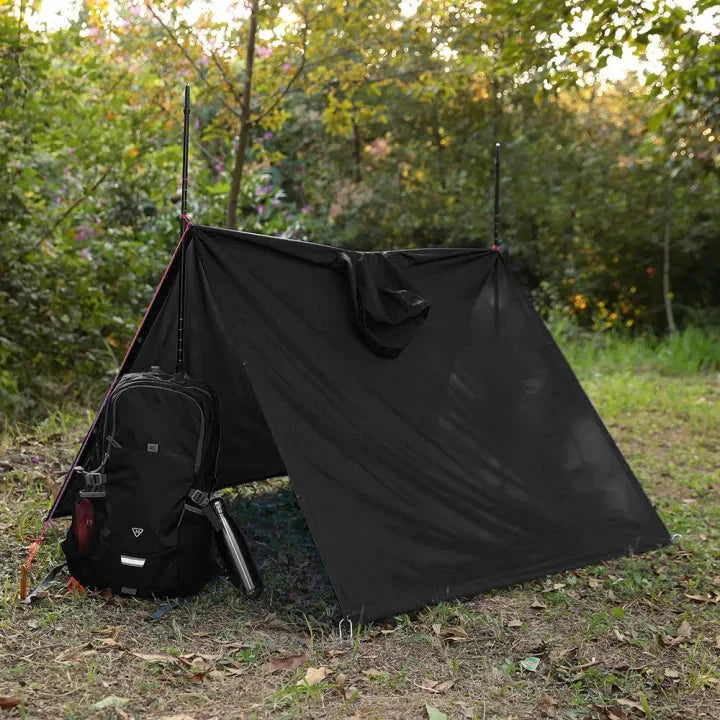 Rain Poncho 3-in-1 Waterproof Ripstop Nylon Packable