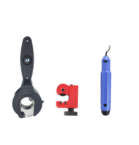 Ratchet Pipe Cutter 6–23 mm Ergonomic Handle Replaceable Blade