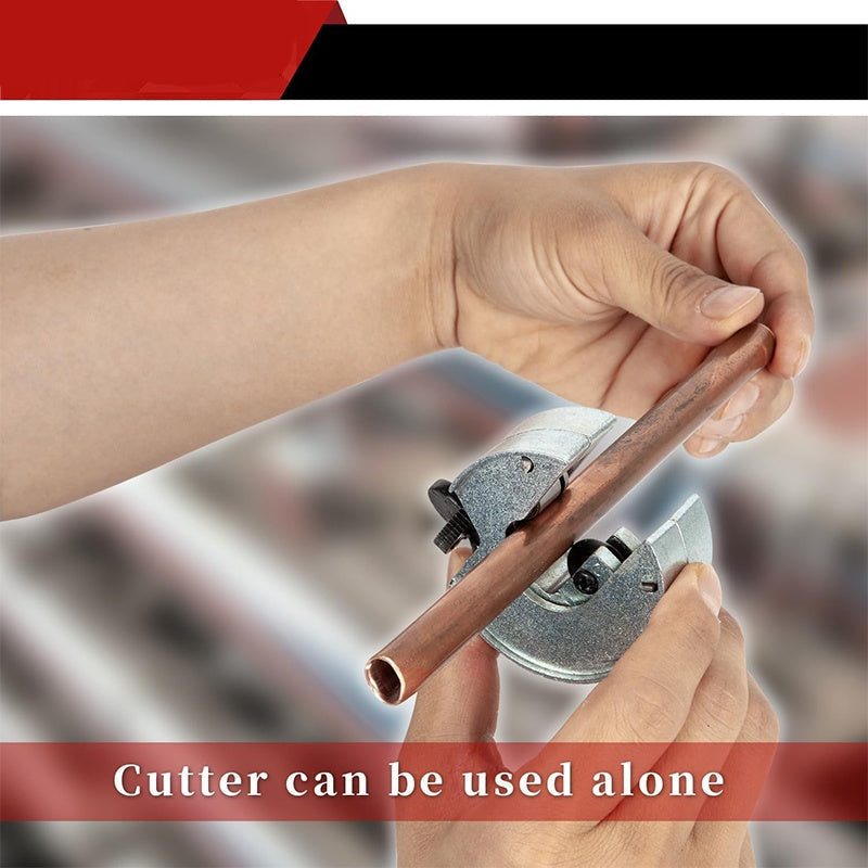 Ratchet Pipe Cutter 6–23 mm Ergonomic Handle Replaceable Blade