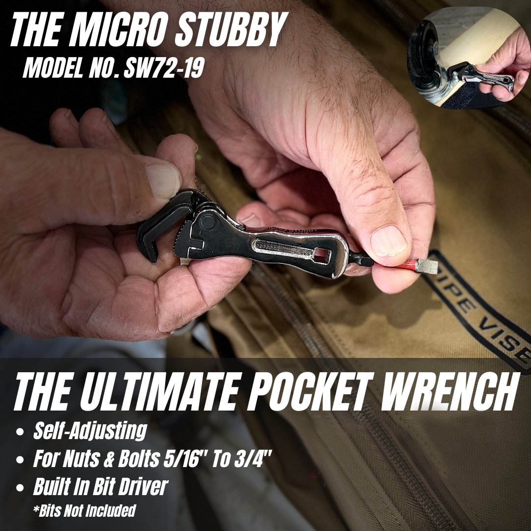 Ratchet Tool Compact Self-Adjusting 1/4 Inch Drive