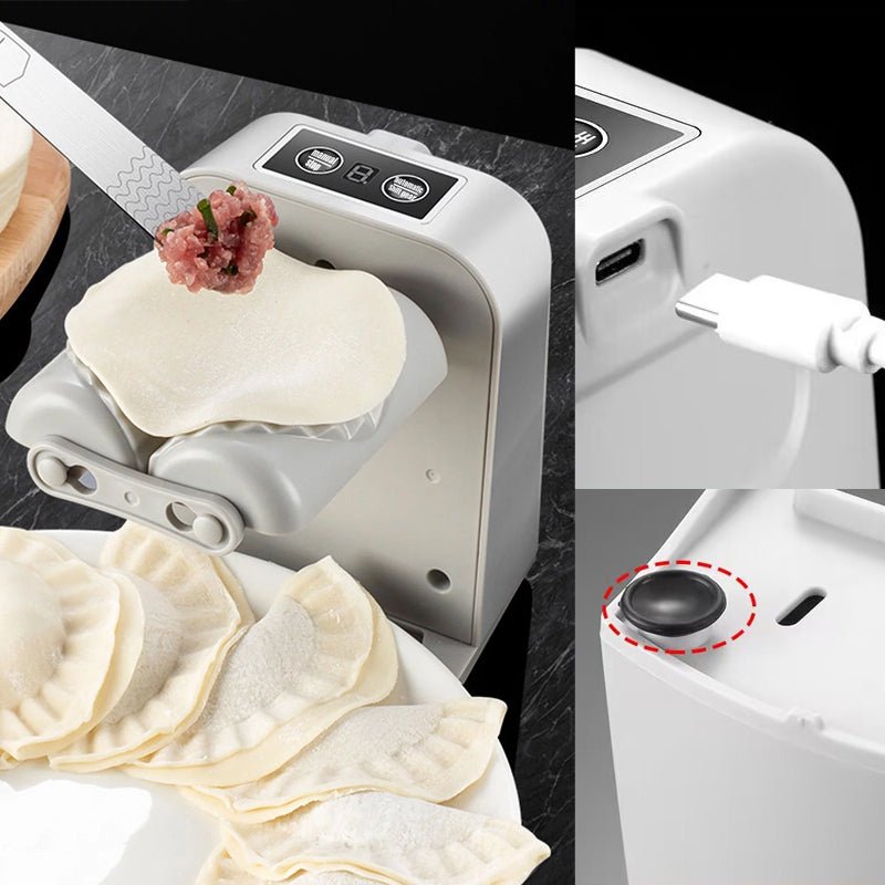 Ravioli Maker Double-Press System USB-C Rechargeable