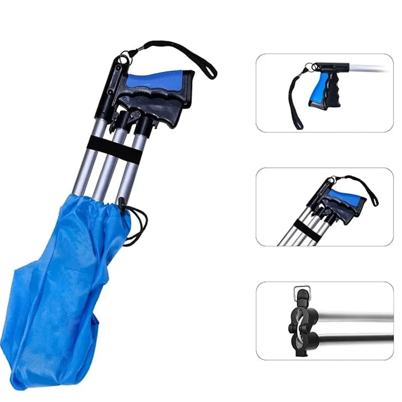 Reach Grabber Foldable 360 Degree Rotating Head