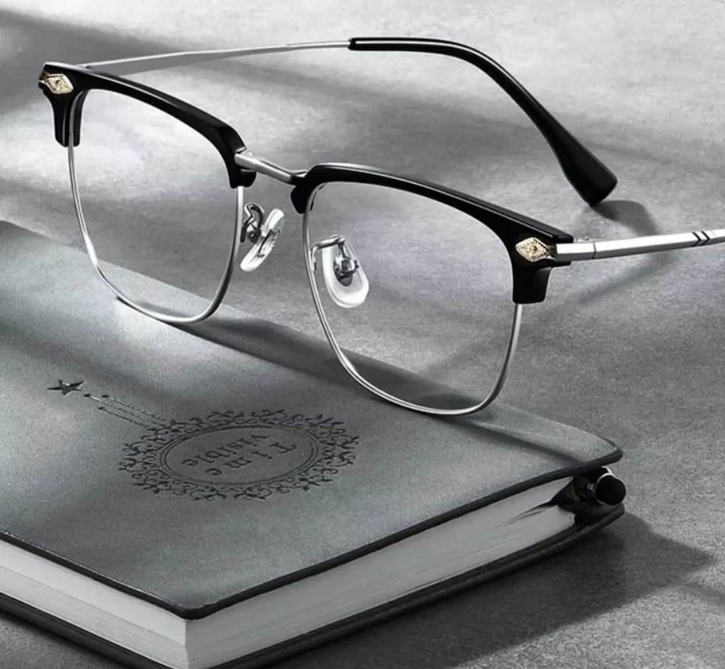 Reading Glasses Blue Light Filter & Integrated Reading Aid