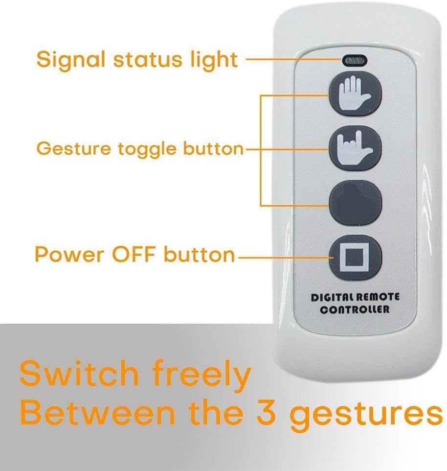 Rear LED Display Emoji & Message Portable Universal Fit