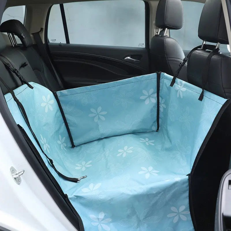 Rear Seat Protector Waterproof & Foldable Nylon Straps