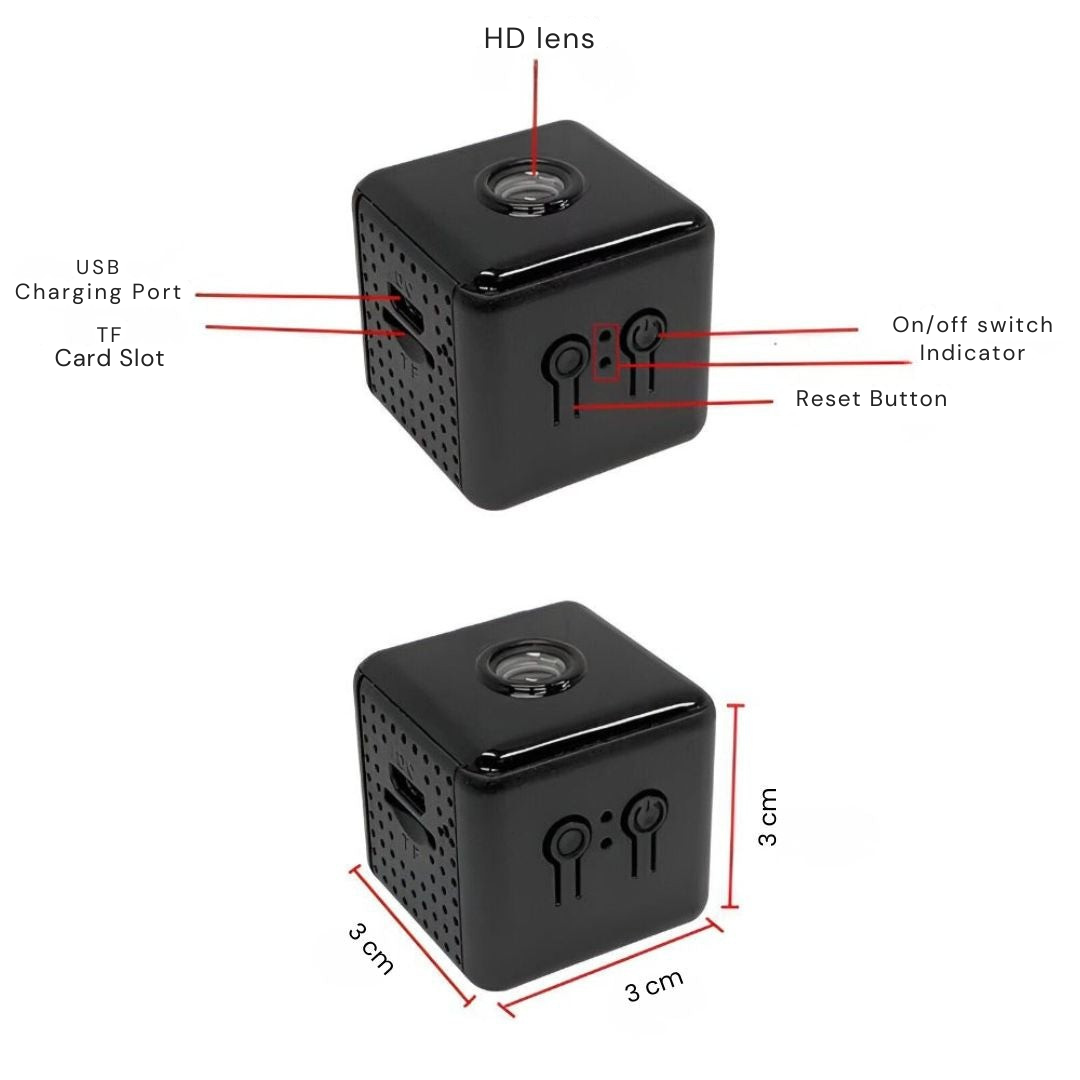 Rearview Camera Wireless Magnetic Mount 720P Night Vision