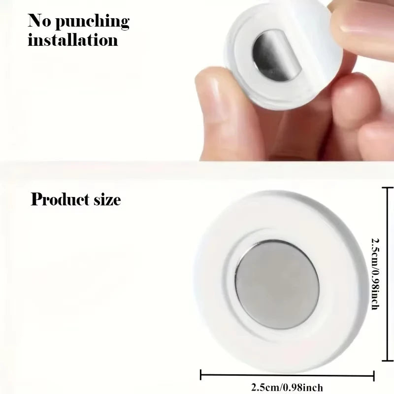 Remote Control Holder Magnetic Self-Adhesive & Reusable