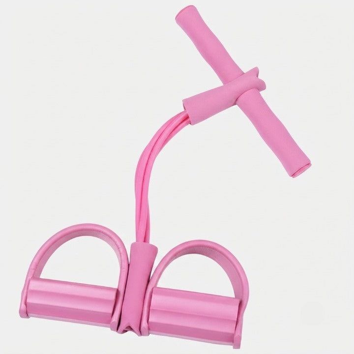 Resistance Band Adjustable 20-25 Lbs Foam Handles & Foot Loops