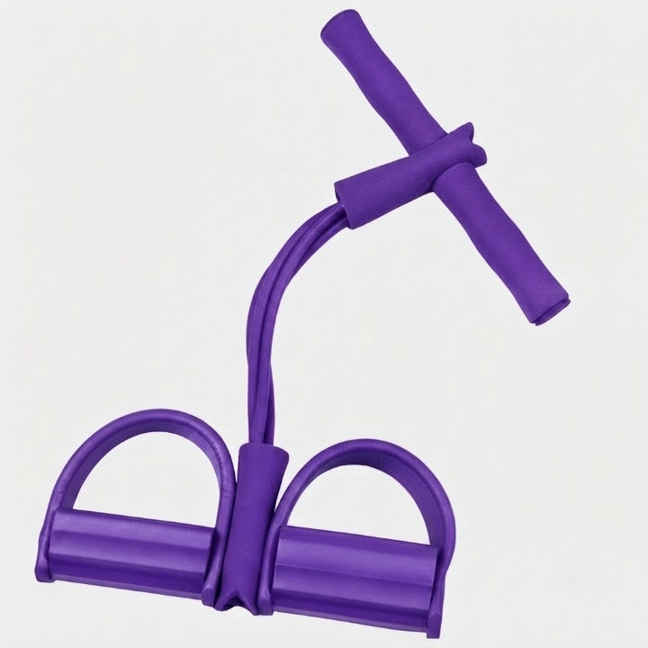 Resistance Band Adjustable 20-25 Lbs Foam Handles & Foot Loops