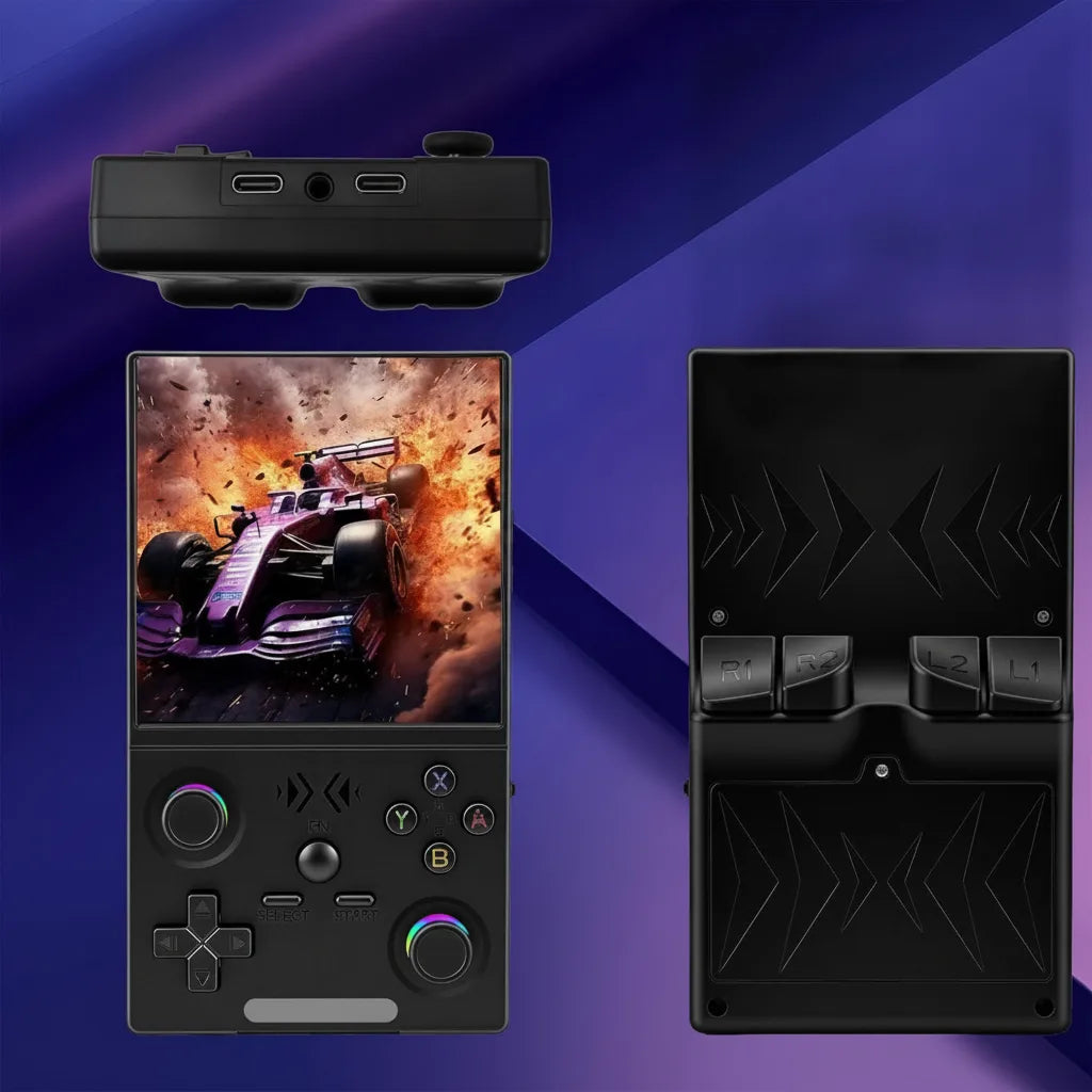 Retro Handheld Game Console 3.5-Inch HD 64GB Storage