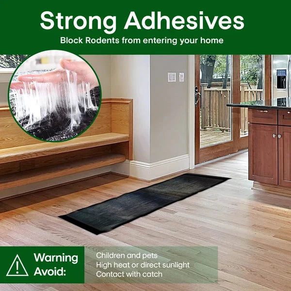 Rodent Glue Trap Extra-Strong Adhesive Double-Sided Waterproof