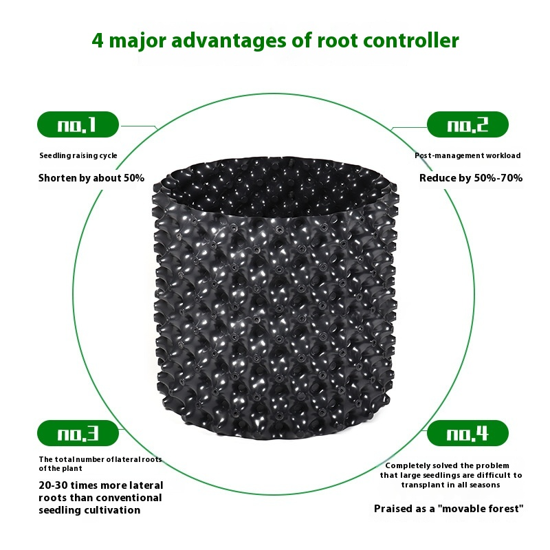 Root Guide Trees & Shrubs Weather-Resistant Plastic