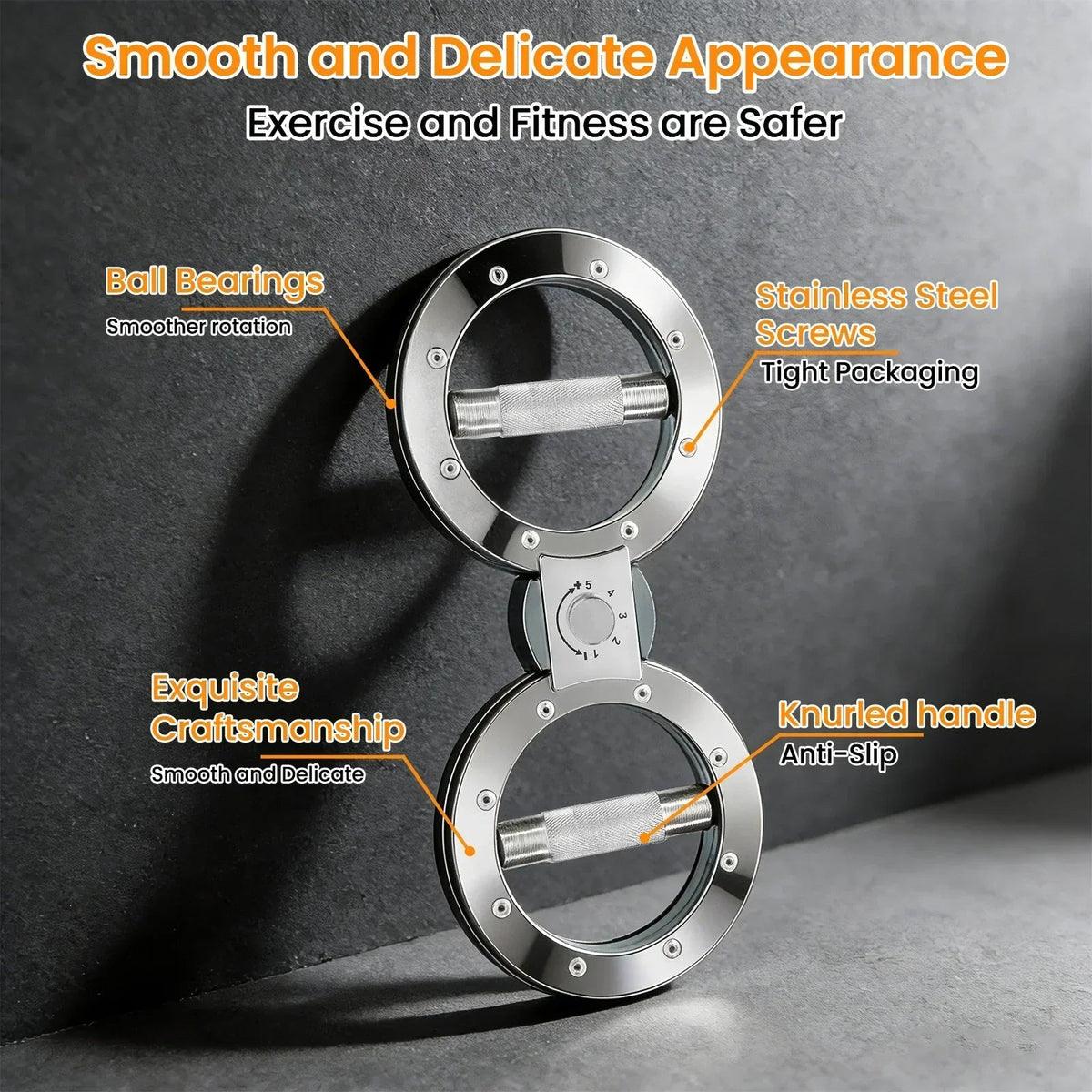 Rotary Strength Trainer Adjustable Resistance Stainless Steel