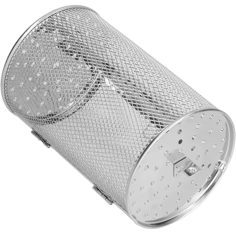 Rotisserie Basket Stainless Steel 360-Degree Side Opening