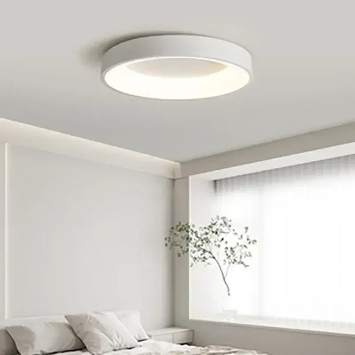 Round Ceiling Light Integrated LED Warm White Scandinavian Design