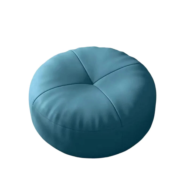 Round Floor Cushion High-Density Foam Durable Fabric Cover