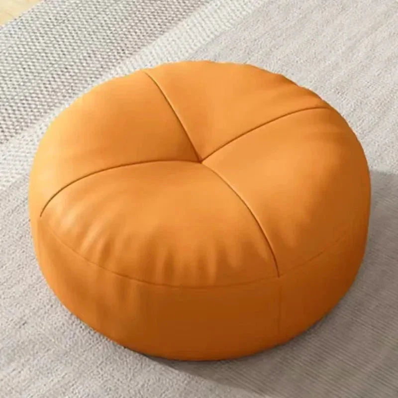 Round Floor Cushion High-Density Foam Durable Fabric Cover
