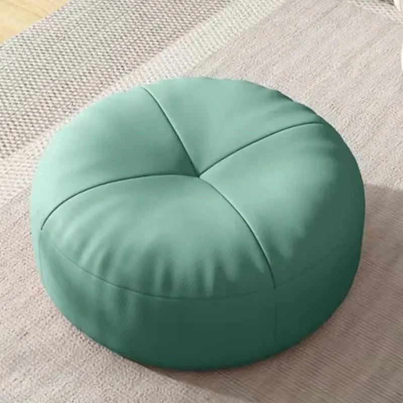 Round Floor Cushion High-Density Foam Durable Fabric Cover