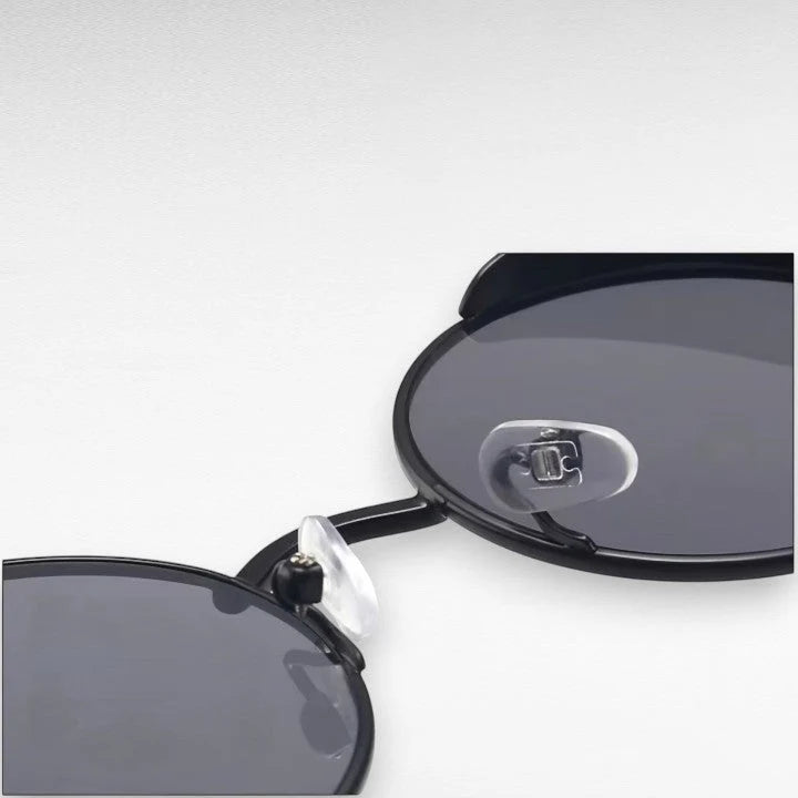 Round Sunglasses HD Polarized & UV400 Metal Frame