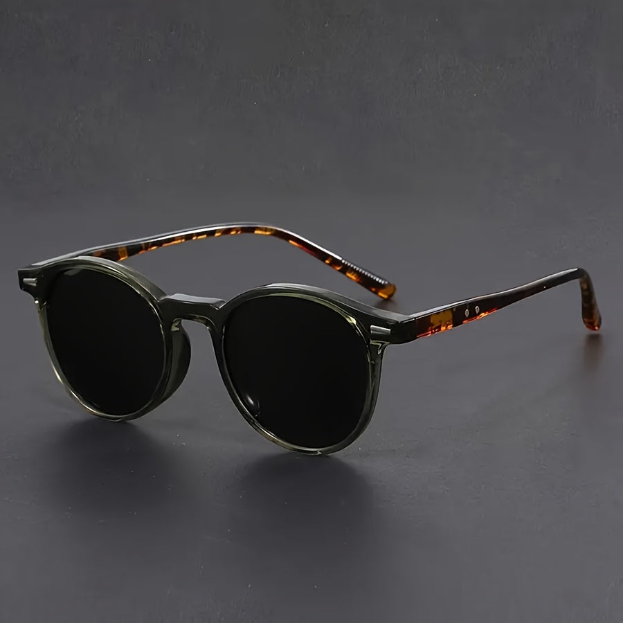 Round Sunglasses Lightweight Polycarbonate Frame