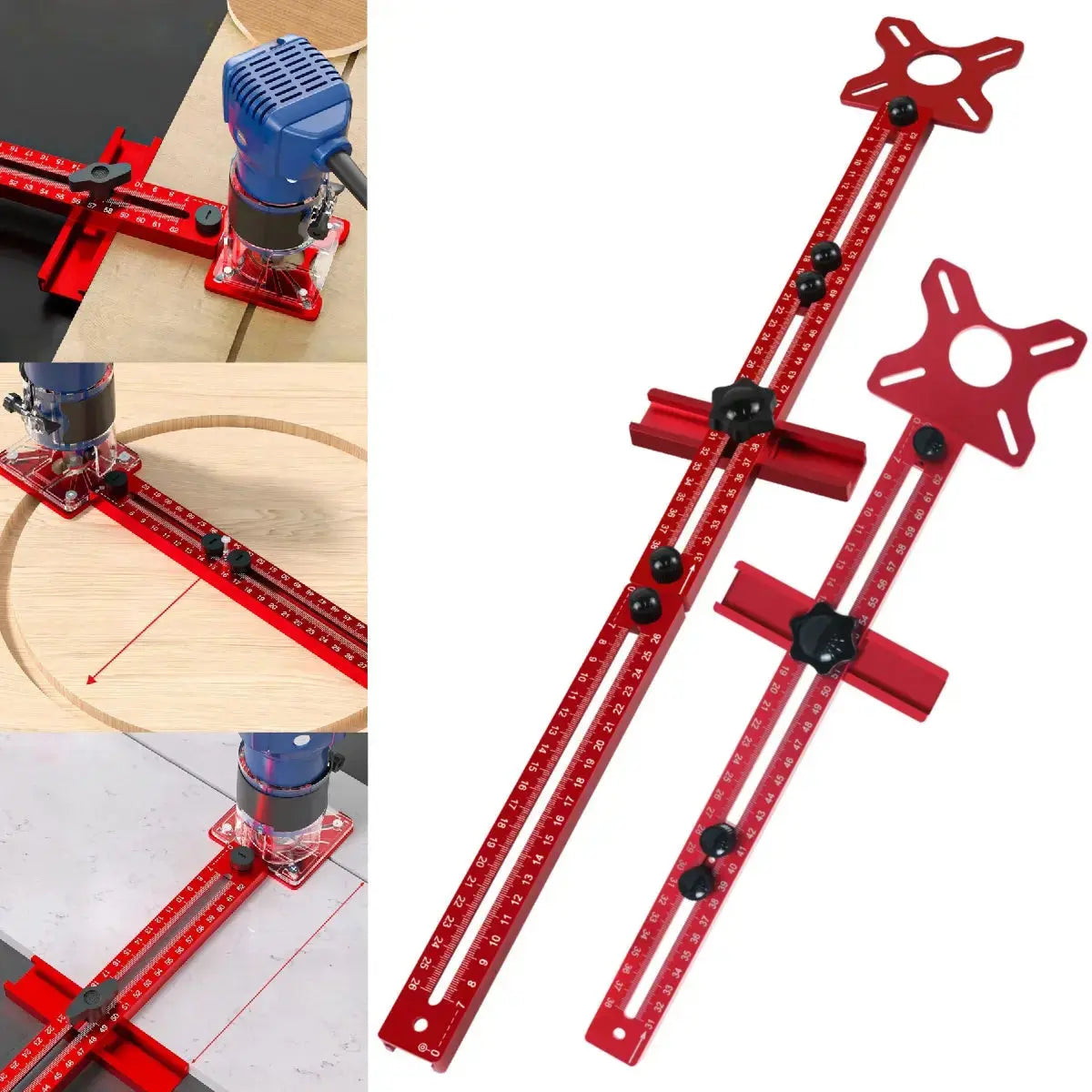 Router Template Aluminum Precision Non-Slip
