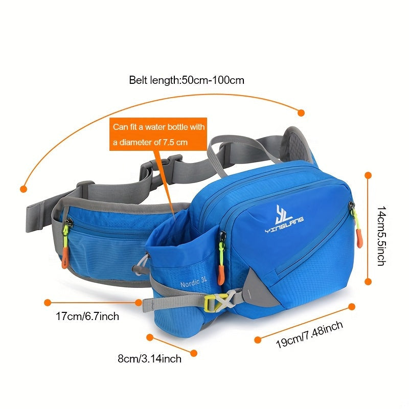 Running Belt Nylon Bottle Holder Adjustable Strap
