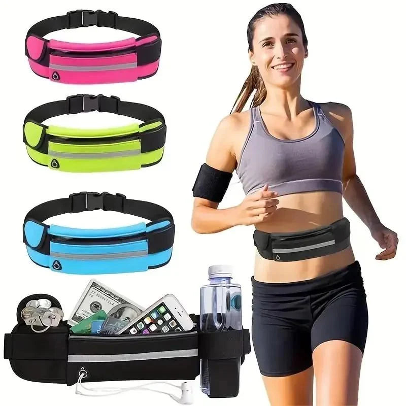 Running Waist Bag Lightweight Non-Slip Adjustable Belt