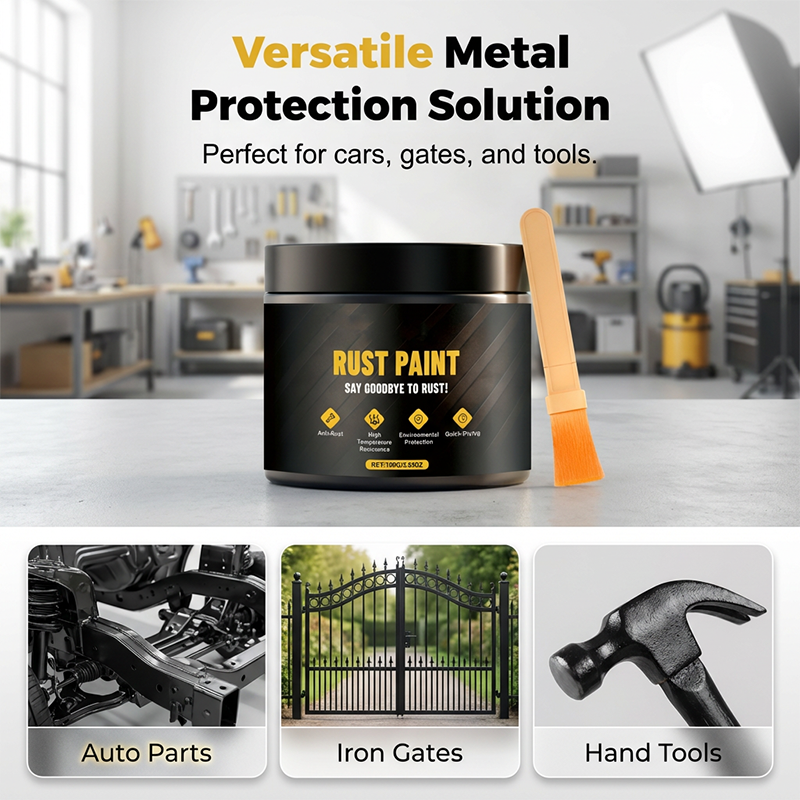 Rust Converter Touch-Dry In Minutes UV-Resistant Matte Finish