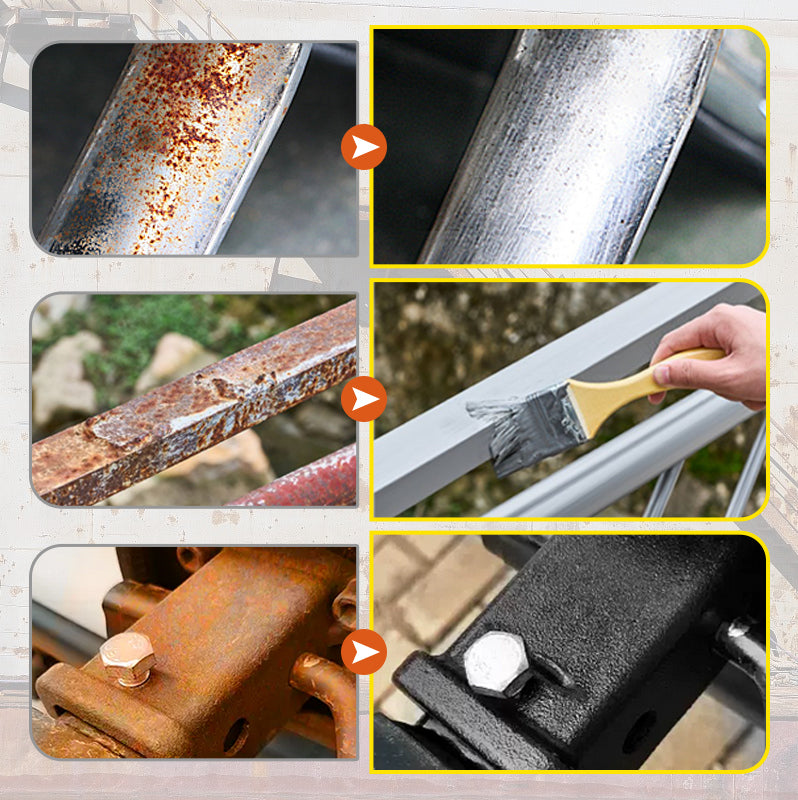Rust Protection Paint Fast-Drying Smooth Gray Finish
