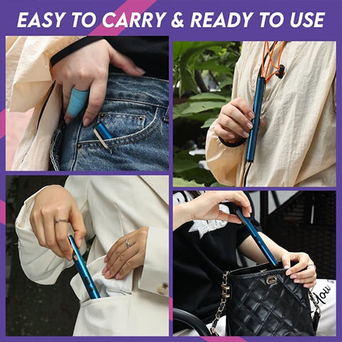 Safety Pen High-Voltage Shock USB-Rechargeable LED Light