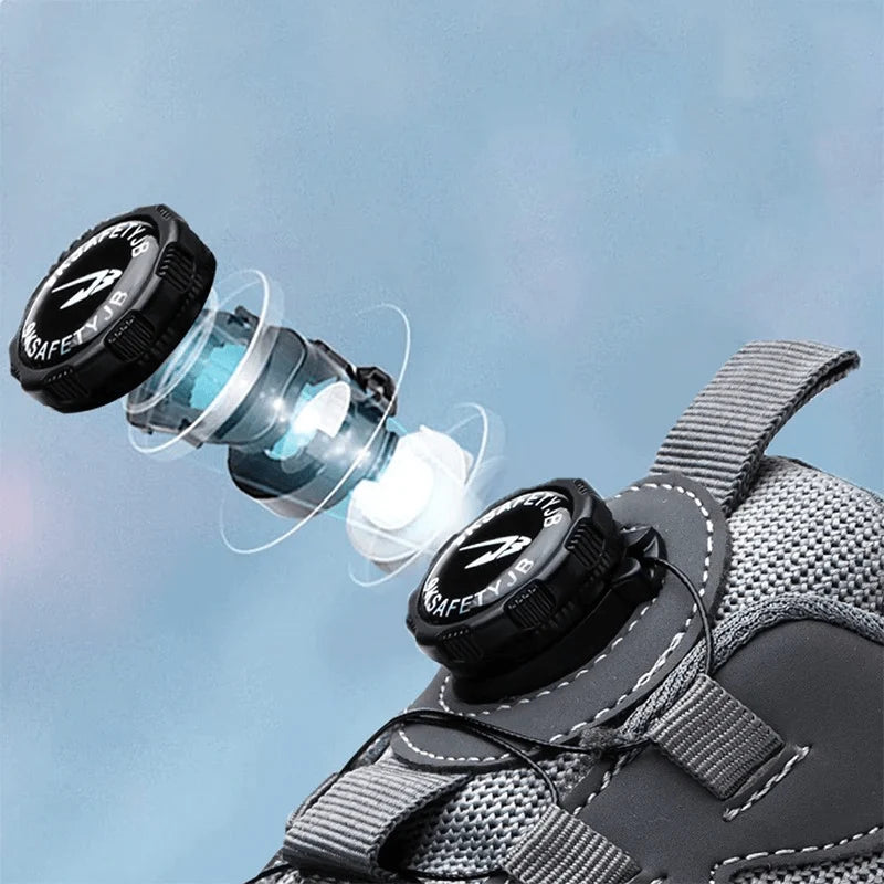 Safety Shoes Kevlar Midsole Air-Cushion Twist Lock
