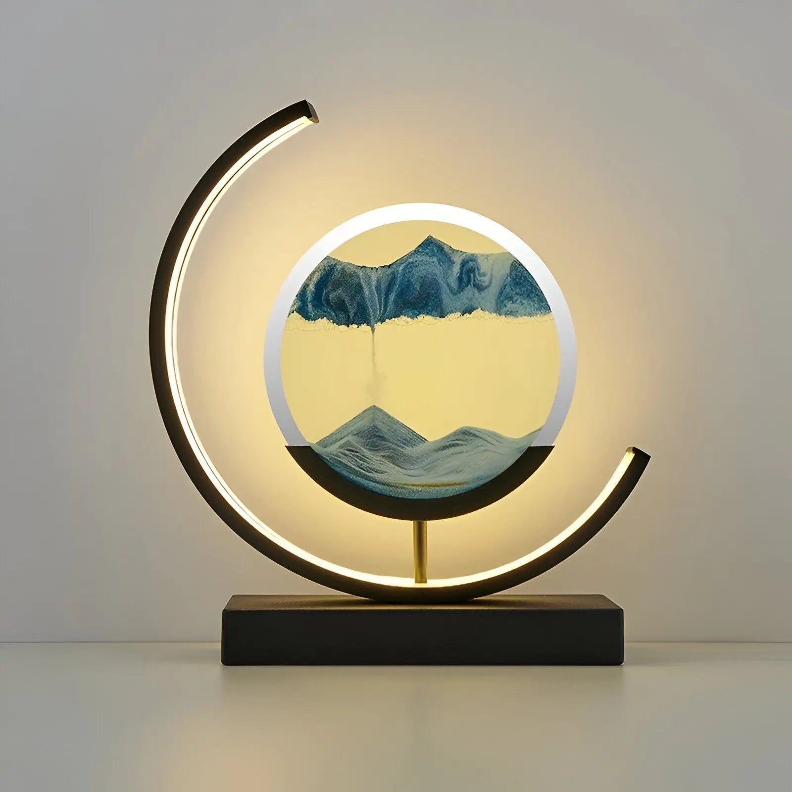 Sand Lamp Dimmable LED & Remote Control