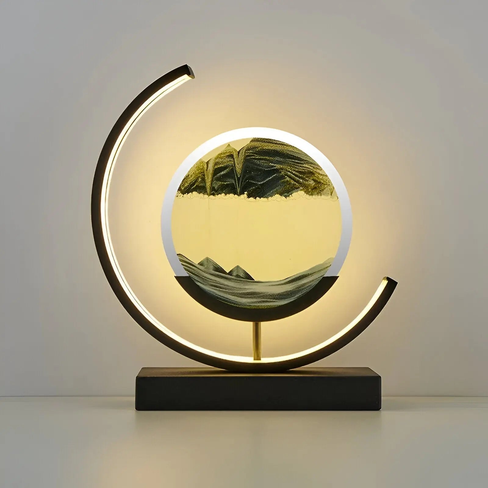 Sand Lamp Dimmable LED & Remote Control