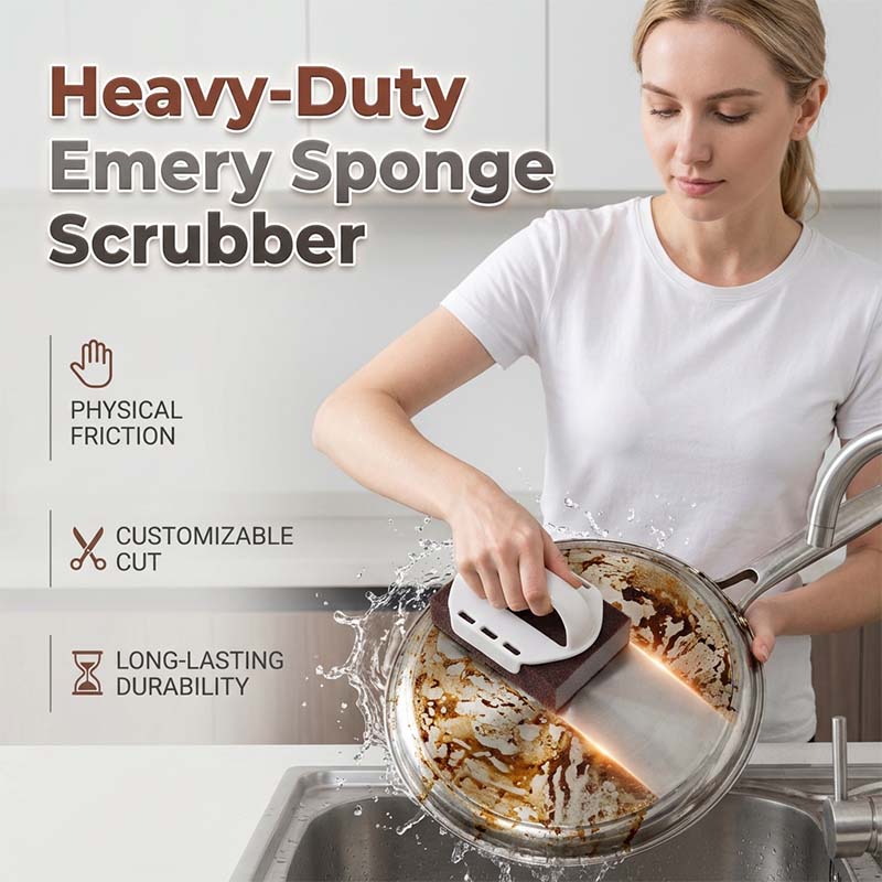 Sanding Sponge Set Aluminum Oxide Removable Handle 5-Pack
