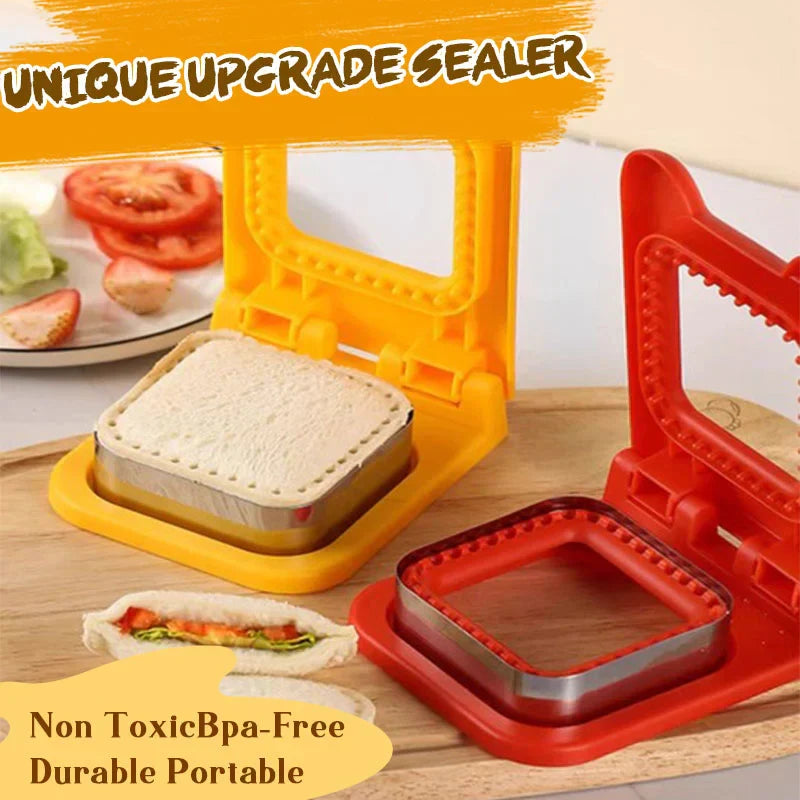 Sandwich Cutter & Sealer Seals Fillings Stainless Steel