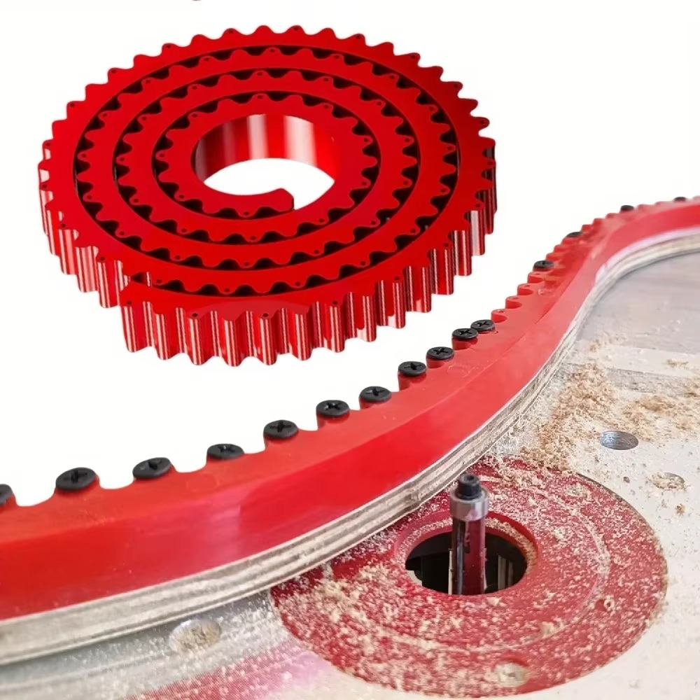 Saw Guide Flexible Toothed Non-Slip For Circular & Jigsaws