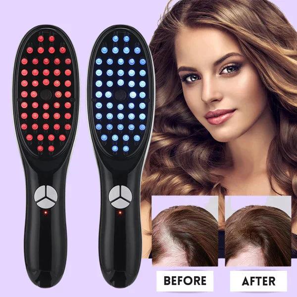 Scalp Massager Dual Red & Blue Light 3 Modes
