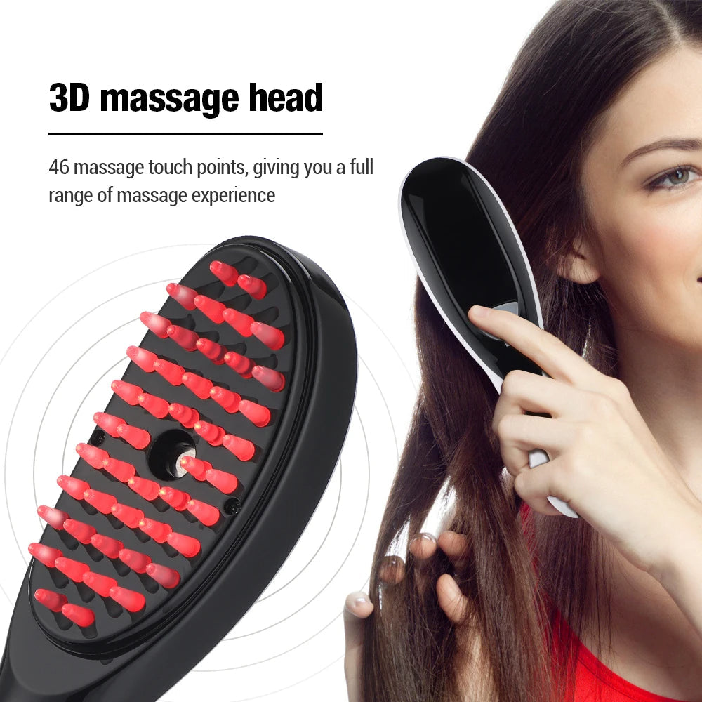 Scalp Massager Dual Red & Blue Light 3 Modes