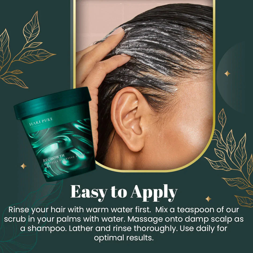 Scalp Scrub Gentle Exfoliating Plant Extracts & Vitamins