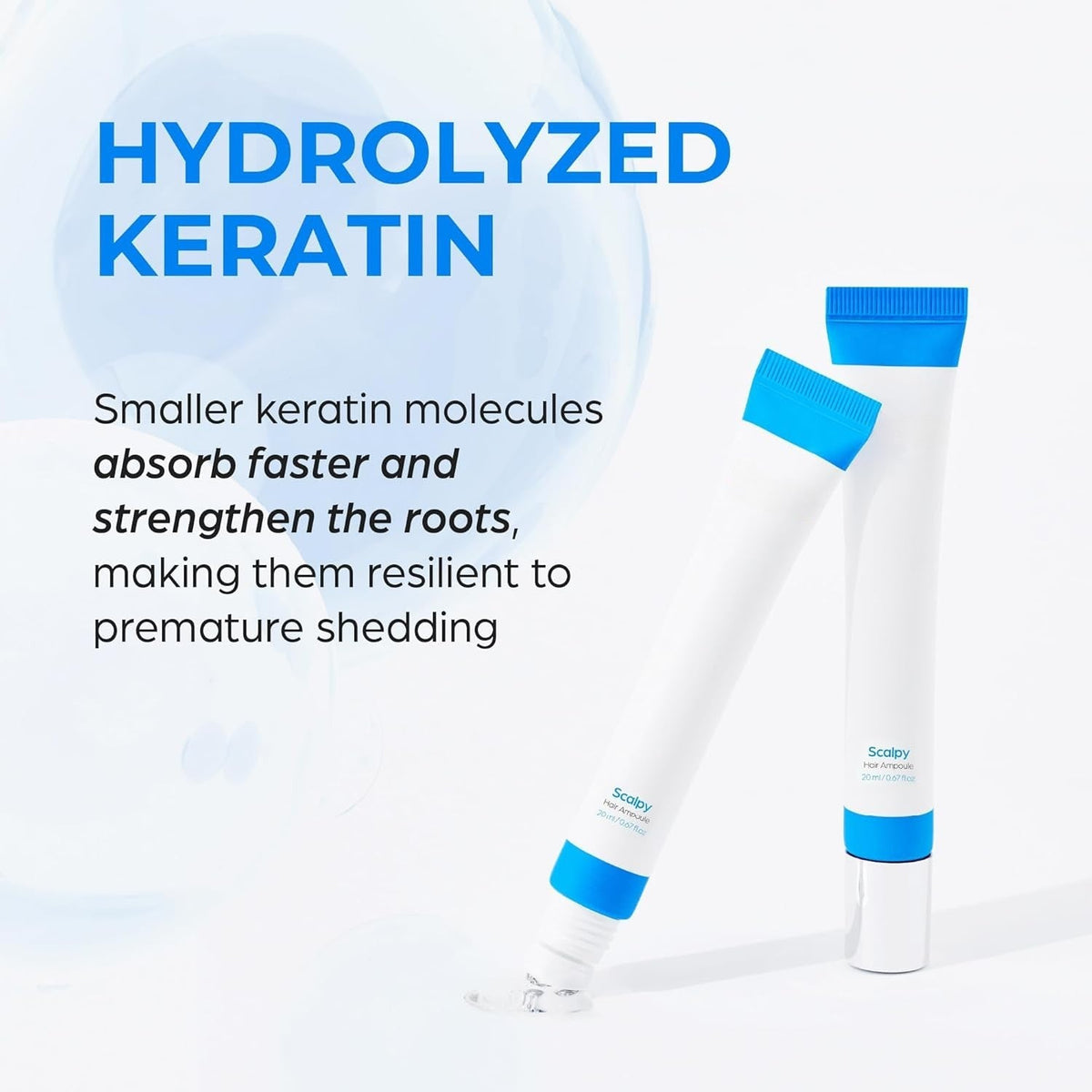 Scalp Serum Roller Applicator Oil Control & Root Strengthening