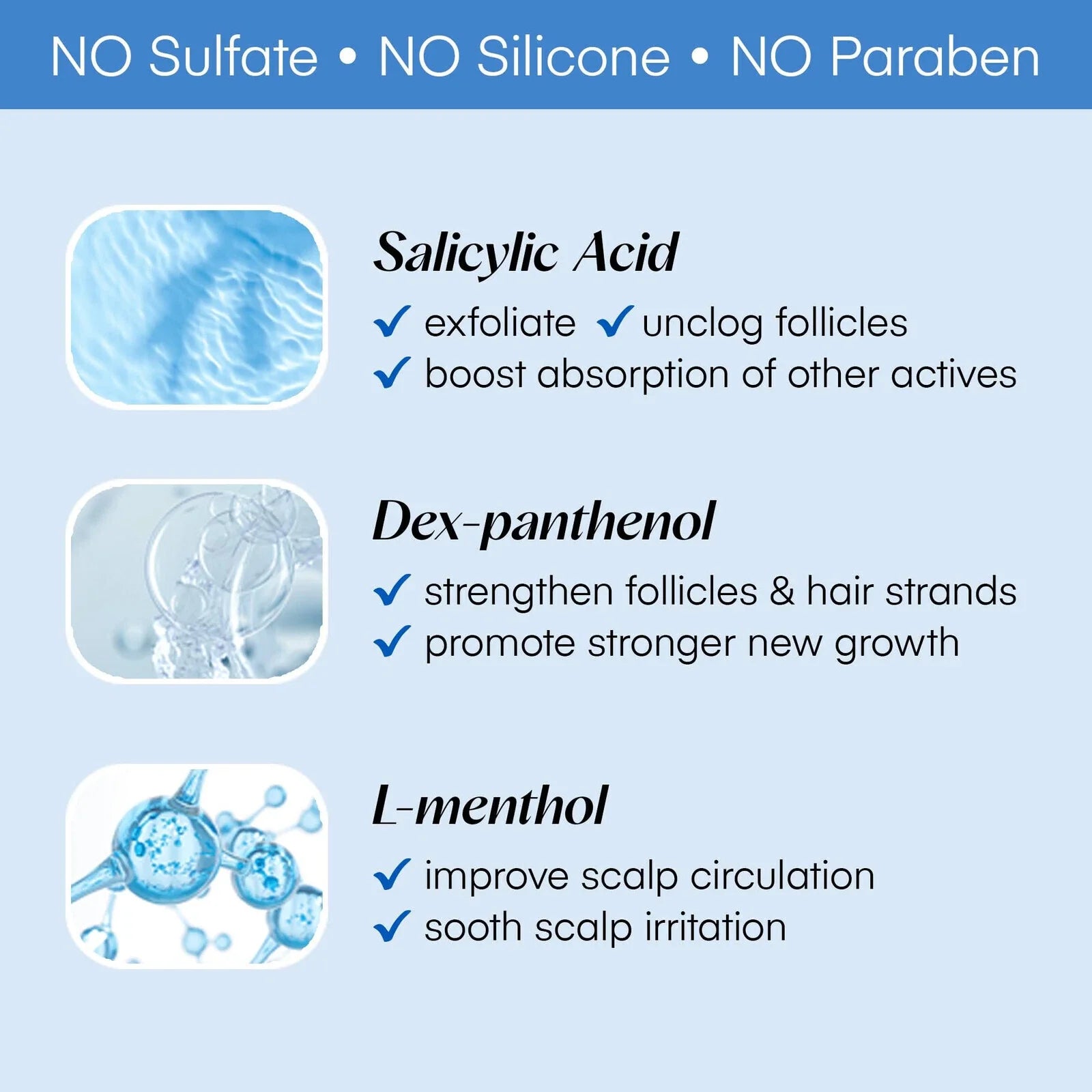 Scalp Serum Roller Applicator Oil Control & Root Strengthening