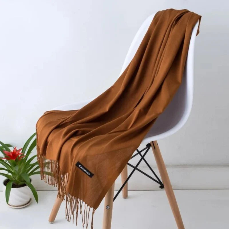 Scarf Cashmere Blend Warm & Breathable