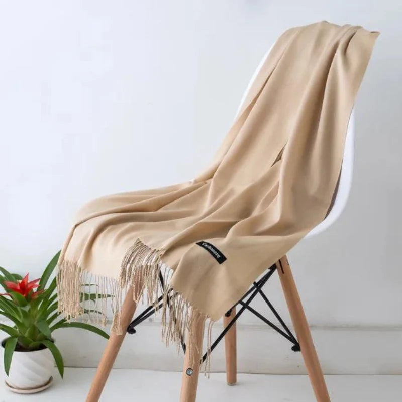 Scarf Cashmere Blend Warm & Breathable