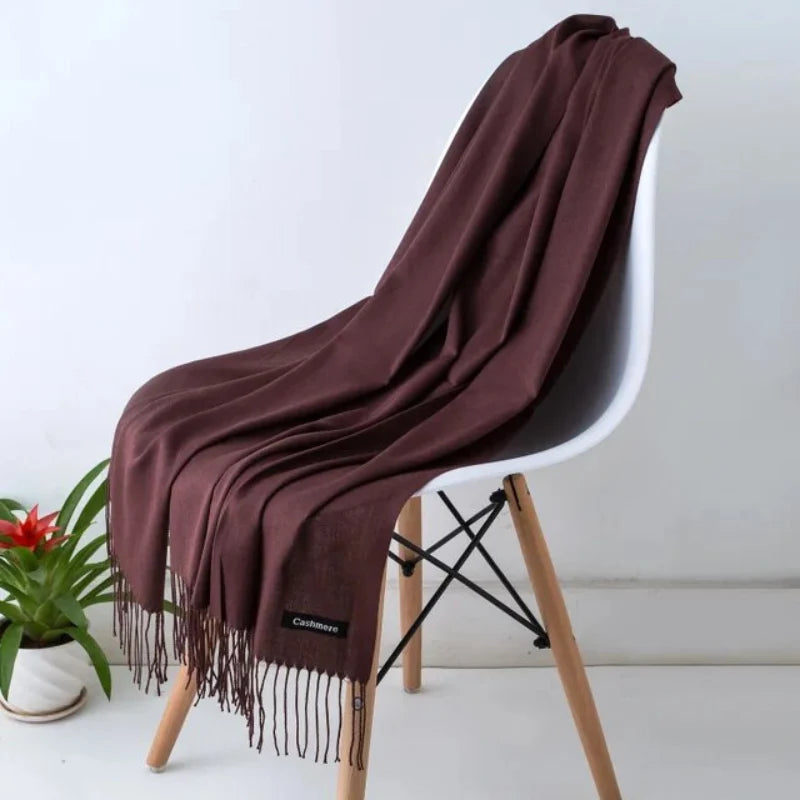 Scarf Cashmere Blend Warm & Breathable