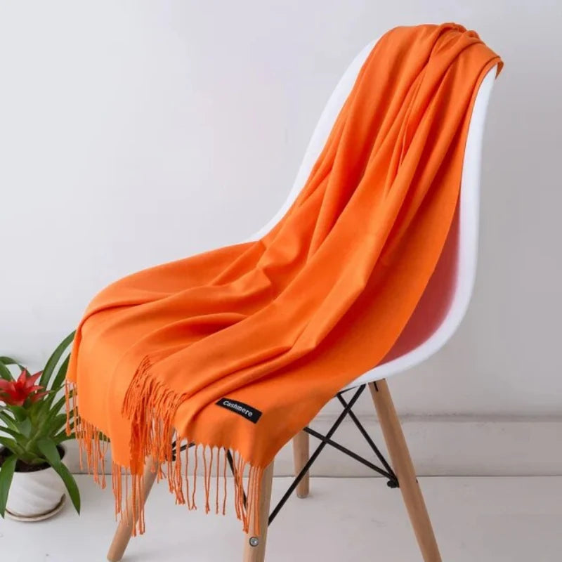 Scarf Cashmere Blend Warm & Breathable
