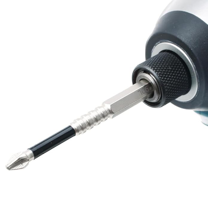 Screwdriver Bit Set Magnetic Carbon Steel Set of 6