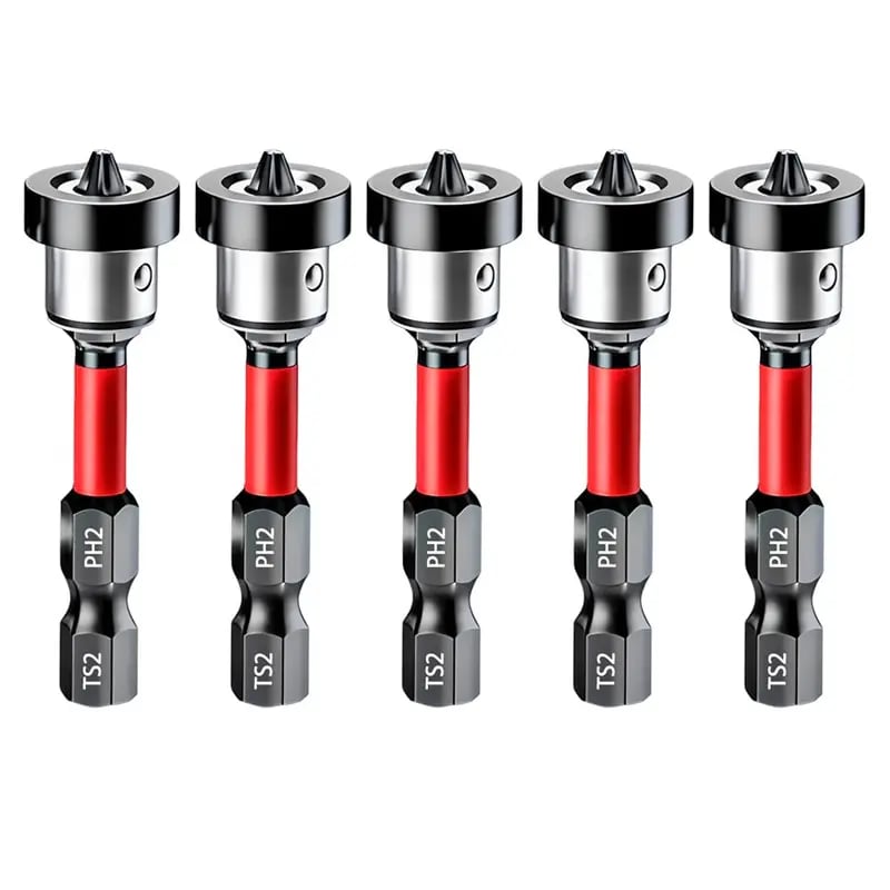 Screwdriver Bit Set Magnetic Collar & Adjustable Depth Stop